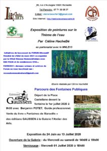 exposition sur le thème de l'eau